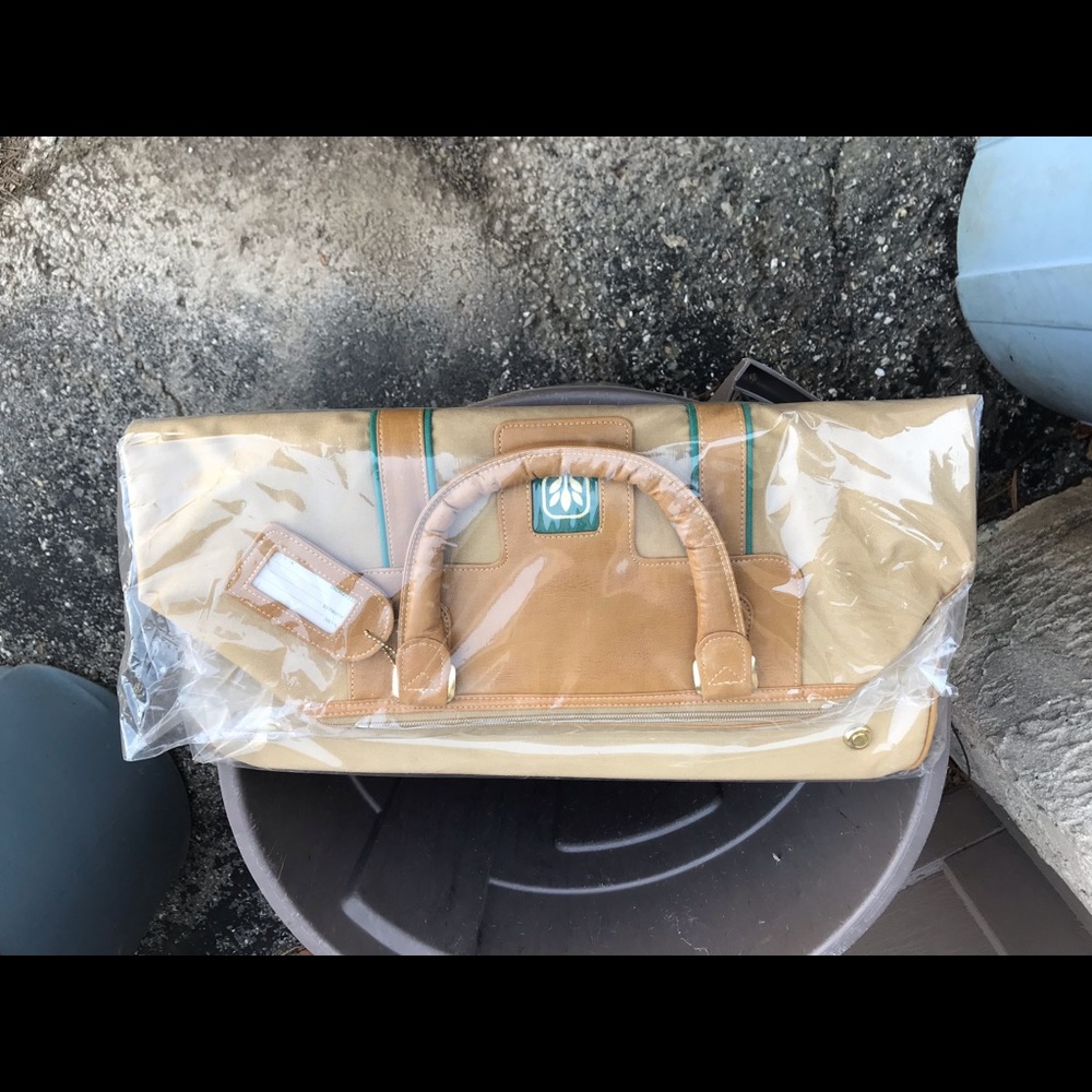 Tan avon bag